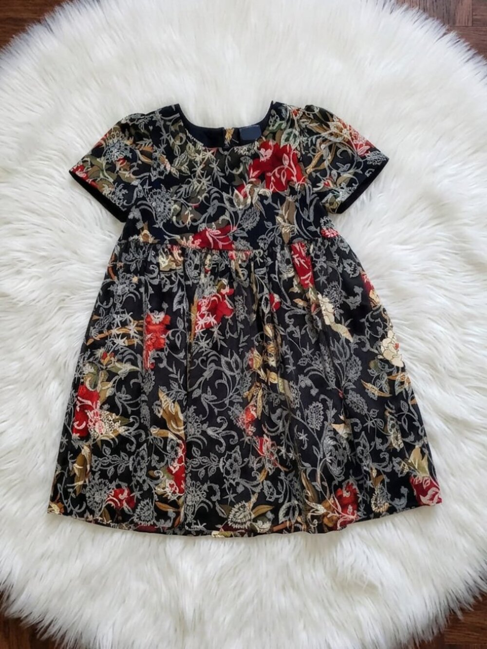 Edgehill Collection Floral Dress - Size 4T